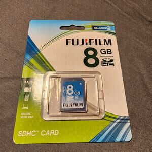 Fujifilm 8 GB SDHC Class 4 Flash Memory Card